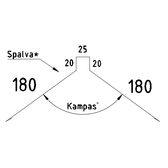 Kraigas Figūrinis - Blizgus Poliesteris - Standartinis - (1,0 m - 3,0 m)