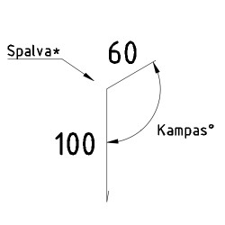 Laštakis - Cinkuota - Standartinis - (1,0 m - 3,0 m)